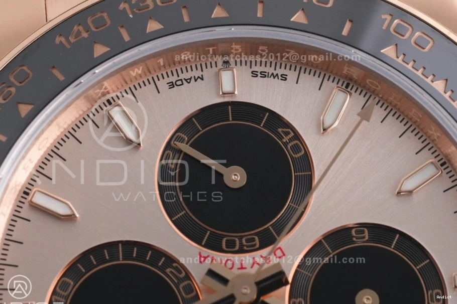 Daytona 126515 On RG Stick DD4131 Oyster-flex 1:1 VSF Black Gain Weight Best Edition Strap Marker Sub-dial Dial 0315